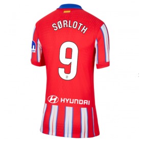 Atletico Madrid Alexander Sorloth #9 Hjemme skjorte til dame 2024-25 Kortermet